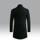 thumbnail image 4 of Chaquetas Informales Para Hombre Otoño/Invierno Nuevo Estilo Más Chaqueta de Abrigo de Solapa de Lana de Color Sólido de Algodón Odeerbi ODB-4, 4 of 6