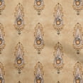 thumbnail image 1 of oneOone Cotton Flex Light Brown Fabric Asian Floral Block Sewing Craft Projects Fabric Prints By Yard 40 Inch Wide, 1 of 4