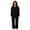 Black, variant on Women’s Elegant Knit Polo Collar Cargo Wide-Leg Co-Ord Set