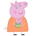 thumbnail image 2 of CafePress - Peppa Pig: Holding Baby Long Sleeve Infant T Shirt - Long Sleeve Infant T-Shirt, 2 of 2