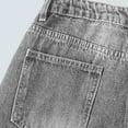 thumbnail image 4 of WMTBSRSW Teen Girls Wide Leg Jeans Cute High Waisted Baggy Denim Pants with Pockets Y2K Boyfriend Skater Streetwear Kids Clothes Gray 13-14 Years, 4 of 6
