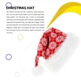 thumbnail image 4 of Inteprter Sombrero de Navidad Tocado de vacaciones Prop Encantador Estilo simple Tocado de festival Adultos Niños Papá Noel Gorras Accesorio de ropa Kits de decoración para fiestas Tipo 1 Inteprter HA070559-01, 4 of 6