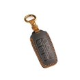 thumbnail image 3 of Lefu Leather Car Key Fob Cover Case Bag For Hyundai For Genesis G80 gv80 G70 2022, 3 of 6