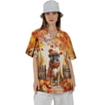 thumbnail image 4 of Happy Thanksgiving Boxer Give Thanks Fall Beanie Scarf Welcome Hawaiian Shirt Breathable Summer Unisex Merch Boxers Dog Lover Gifts Idea - 00020, 4 of 6