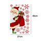 thumbnail image 2 of Vinilos decorativos nieve Papá Noel, adhesivos decorativos visibles a doble cara, 2 of 5