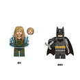 thumbnail image 3 of 8 Pcs Super Heros Minifigures Toys, 1.77 Inch The Flash Cyborg Aquaman Batman Figures Characters Building Blocks Action Figure Sets Suitable for Adult Children's Birthday Gift, 3 of 10