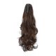 thumbnail image 1 of Clip de extensión de cola de caballo rizado largo de 18 "en cola de caballo para mujeres marrón, 1 of 4