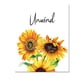 thumbnail image 2 of Yuarrent Planta de acuarela Girasoles Flores Impresiones decorativas Lona impermeable Núcleo Ornamento Coleccionables Corredor Decoración del hogar flor desenrollada Yuarrent HA061613-06B, 2 of 6