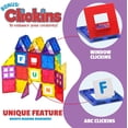 thumbnail image 2 of Bloques magneticos 3D para ninos Conjunto de 100 piezas Playmags, 2 of 2