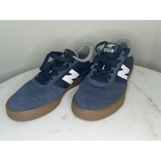 New Balance NM272NGM Numeric 272 Navy White Gum Sole Casual Style Skate Mens 8.5