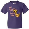 thumbnail image 3 of Inktastic My Pops Loves me- cute giraffe Youth T-Shirt, 3 of 5