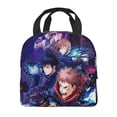 thumbnail image 3 of Jujutsu Anime Kaise Insulated Lunch Bag Adults Lunch Box Tote Bag Keeps Food Hot/Cold For Hours, 3 of 8