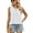 #09 White, variant on SHIBEVER Womens Tops Summer Ribbed Tank Tops for Women Crew Neck Basic Casual Sleeveless Women's Black Tank Tops Woman L