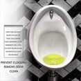 thumbnail image 4 of 10-pack Urinal Screen & Deodorizer - Urinal Screen, Strong Fragrance, Less Splash, Dirt, Perfumed Fits Most Urinal At Restaurants, Offices, Schools,, 4 of 5