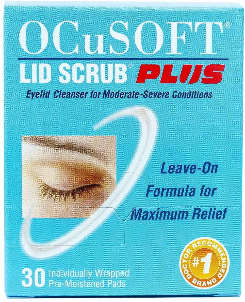 OCuSOFT Lid Scrub Plus, PreMoistened Pads, 30 Count
