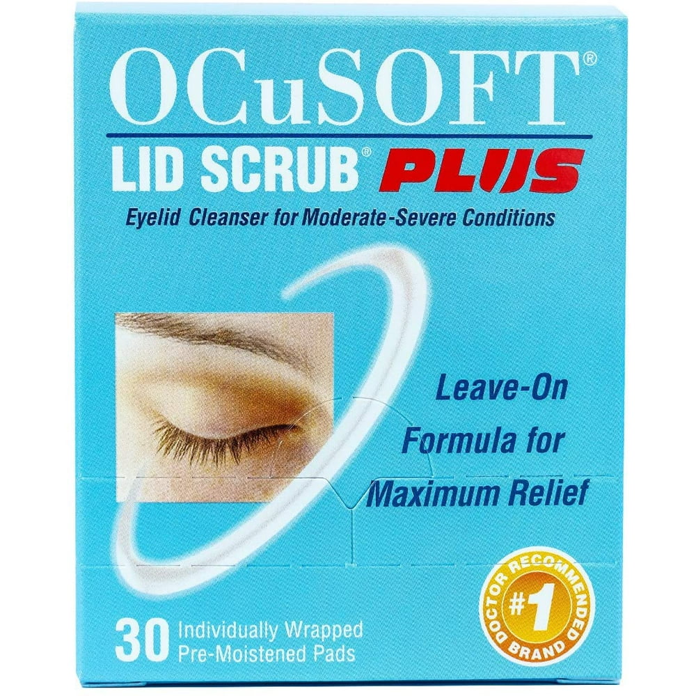 Ocusoft Lid Scrub Plus Pre Moistened Pads 30 Count 