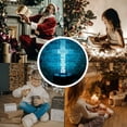 thumbnail image 4 of Christ Jesus Cross 3D Optical Illusion LED Bedroom Decor Table Lamp with Remote 7 Colors Sleep Night Light Birthday Christian Gift for Religious Wome, 4 of 6