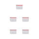 thumbnail image 2 of Methold 10 piezas bolsa con cremallera contenedor archivos bolsas multipropósito documentos bolsas contenedores de almacenamiento para el A6 rojo 5Conjunto, 2 of 6