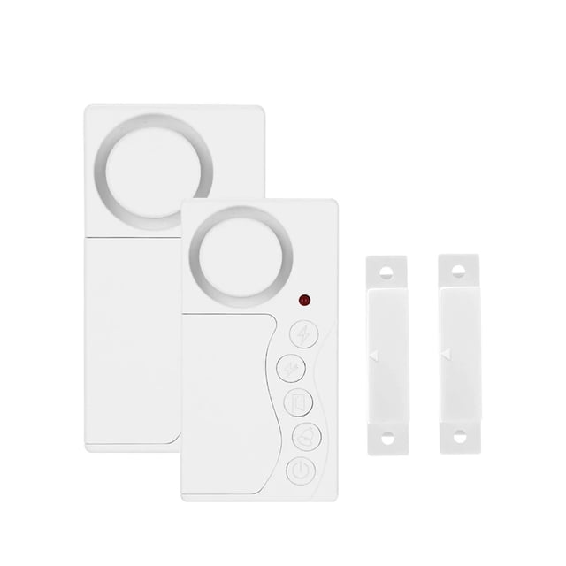 Refrigerator Alarm Door Sensor Burglar Alarm Open Closed Magnetic Gap Window Alarm Detector Wireless Alarm