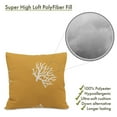 thumbnail image 4 of Majestic Home Goods Pillow 24x24 Coral Yellow, 4 of 4