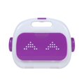 thumbnail image 1 of Gibobby Fiambrera compartimentada desmontable portátil, caja Bento para niños de mantenimiento para el(Morado), 1 of 5