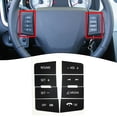thumbnail image 3 of White Writing Button Repair Decals for For FORD Focus 20082010 Steering Wheel, 3 of 4