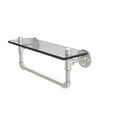 thumbnail image 7 of Pipeline Collection Glass Shelf with Towel Bar - Brushed Bronze / 16 Inch, 7 of 7