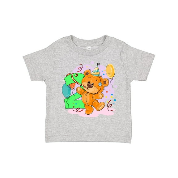 Inktastic 2nd Birthday Teddy Bear Boys or Girls Toddler T-Shirt