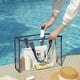 thumbnail image 4 of Bolsa de natación de PVC transparente de gran capacidad | Bolsa de playa impermeable y gruesa con asas de nailon reforzado | Bolsa de lavado portátil de mano para viajes, gimnasios y piscinas, 4 of 5