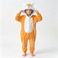 thumbnail image 2 of Faraee 2-10 Years Unisex Kids Animal Onesie Pajamas for Girls Boys 2T 3T 4T 5T 6T Soft Flannel Hooded Full Body Jumpsuit One Piece Halloween Cosplay Loungewear, 2 of 4