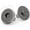 Gunmetal, variant on Magnetic Snap Buttons Strong Clasp for Purse Sewing Handbags Closures 10 Pack MNB (18 mm, Silver)