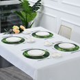 thumbnail image 5 of Round Plate Mat 15.4x15.4 Inchesx1 Placemat Table Mat Kitchen Mat Coffee Mat Fabric Thick, Strong Wear-Resistant, Heat Resistance Green River Picture, 5 of 7
