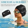 thumbnail image 4 of Large Swimming Cap, Suitable for Men and Women, Specially Designed Swimming Cap, Suitable for Very Long and Thick Curly Hair and Braids, Keep Hair Dry, 4 of 6