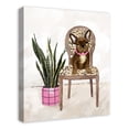 thumbnail image 2 of Creative Products Cheetah Chair Dog 3 20 x 24 Canvas Wall Art, 2 of 4