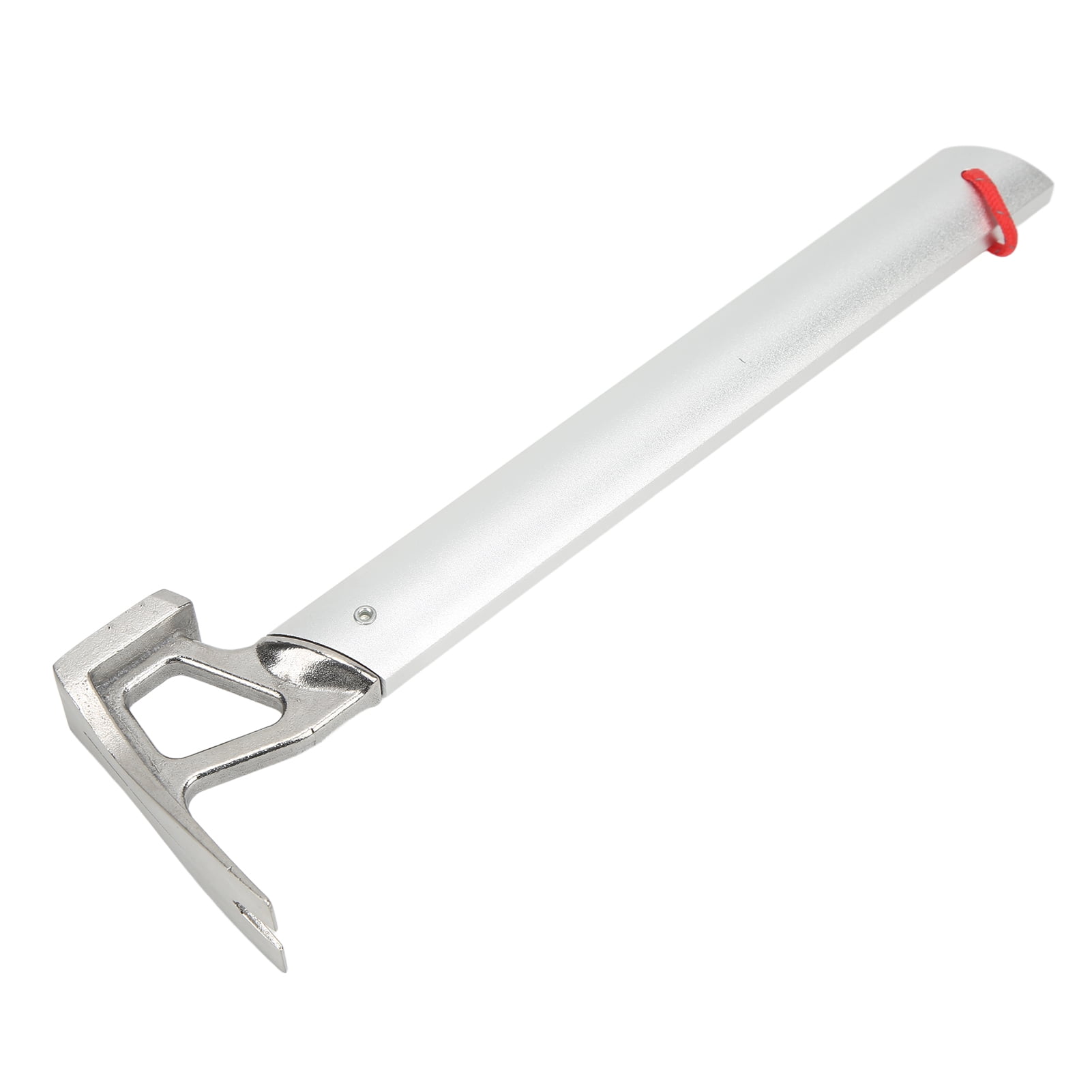 Multifunctional Outdoor Camping Tent Peg Hammer Impact Resistance Stakes Nail Puller HammerSilver
