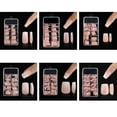 thumbnail image 4 of Milue Press on Netural Solid Color Fake Nails Elegant and Reusable Manicure Tool, 4 of 11
