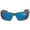 (09) 98 Matte Gray/Polarized Blue Mirror 580G, variant on Costa del Mar Blackfin Pro Sunglasses