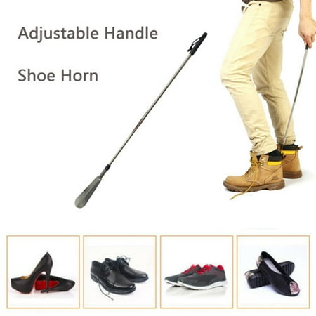 

EUHDSSDE Horn Shoehorn Stainless Metal Handle Shoe Professional Steel Adjustable Tools & Home Improvement