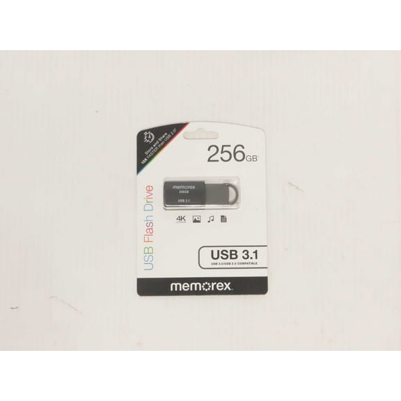 Memorex 256 GB USB 3.1 Flash Drive- Black