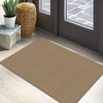 thumbnail image 1 of Woven Area Rug x Ft Washable Rugs for Entryway Non Slip Braided Throw Rugs Bedroom Rugs Cotton Entry Rug Cotton Floor Carpet for Bedroom Dining Room Living Room Orange/Tan/, 1 of 8