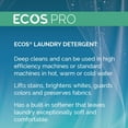 thumbnail image 4 of ECOS PRO Liquid Laundry Detergent 2 Ct, Free & Clear, Concentrated & Ideal for Commercial & Industrial Use, Unscented, PL9371/02, 170 fl oz (Pack of 2), 4 of 8