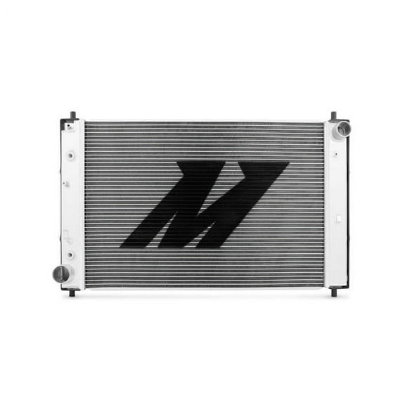 Mishimoto MMRAD-MUS-97BA Bracketed Aluminum Radiator Compatible With Ford Mustang Automatic 1997-2004 Silver