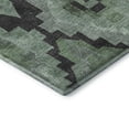 thumbnail image 3 of Addison Rugs Mayfield Premium Machine Washable Transitional Aztec Green Rectangle Rug, 9' x 12', 3 of 7
