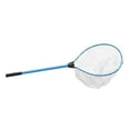 thumbnail image 1 of S SERENABLE Floating Folding Landing Net with Telescopic Pole, Silicone Coated , Freshwater BlueA, 1 of 9
