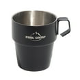 thumbnail image 1 of LOVIVER Tasses de Camping Portables 300ml Réutilisables en Acier Inoxydable Légères Préservatives Pot Portable pour Voyage, 1 of 8