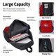 thumbnail image 4 of Disketp Red Rose Mochila Estampada de Gran Capacidad con Lonchera y Estuche, Set de 3 Piezas para Estudiantes, 4 of 7