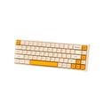 thumbnail image 4 of Honey Milk Theme 140 Keys English Mechanical Keyboard XDA Profile DYE-Sub PBT Keycap Keyboard PBT material Keycap for Mechanical Gaming Keyboard Keycaps Set for Mechanical Gaming Keyboard, 4 of 5