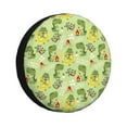 thumbnail image 1 of Fotbe Cute Dinosaurs Cartoon Funda de Llanta de Repuesto con Estampado, Engrosada, Ajuste Universal para Jeep, Remolque, RV, SUV, Camión-17 inch, 1 of 6