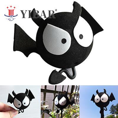 1PC Cute Funny Cartoon Animals Antenna Balls Plush EVA Foam Aerial Toppers Decoration Car Styling Roof Ornament Monkey DuckFlower random color1 He Qiyong unisex