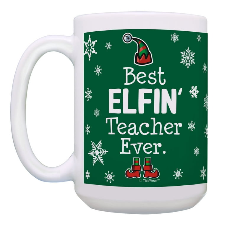 ThisWear Gifts for Teachers How To Make Iced Coffee Best Teacher Gifts for  Women Teacher Mugs 11 ounce 2 Pack Coffee Mugs 